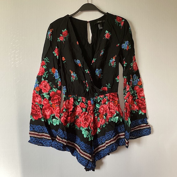 Floral Jumpsuit/Romper - Picture 1 of 5